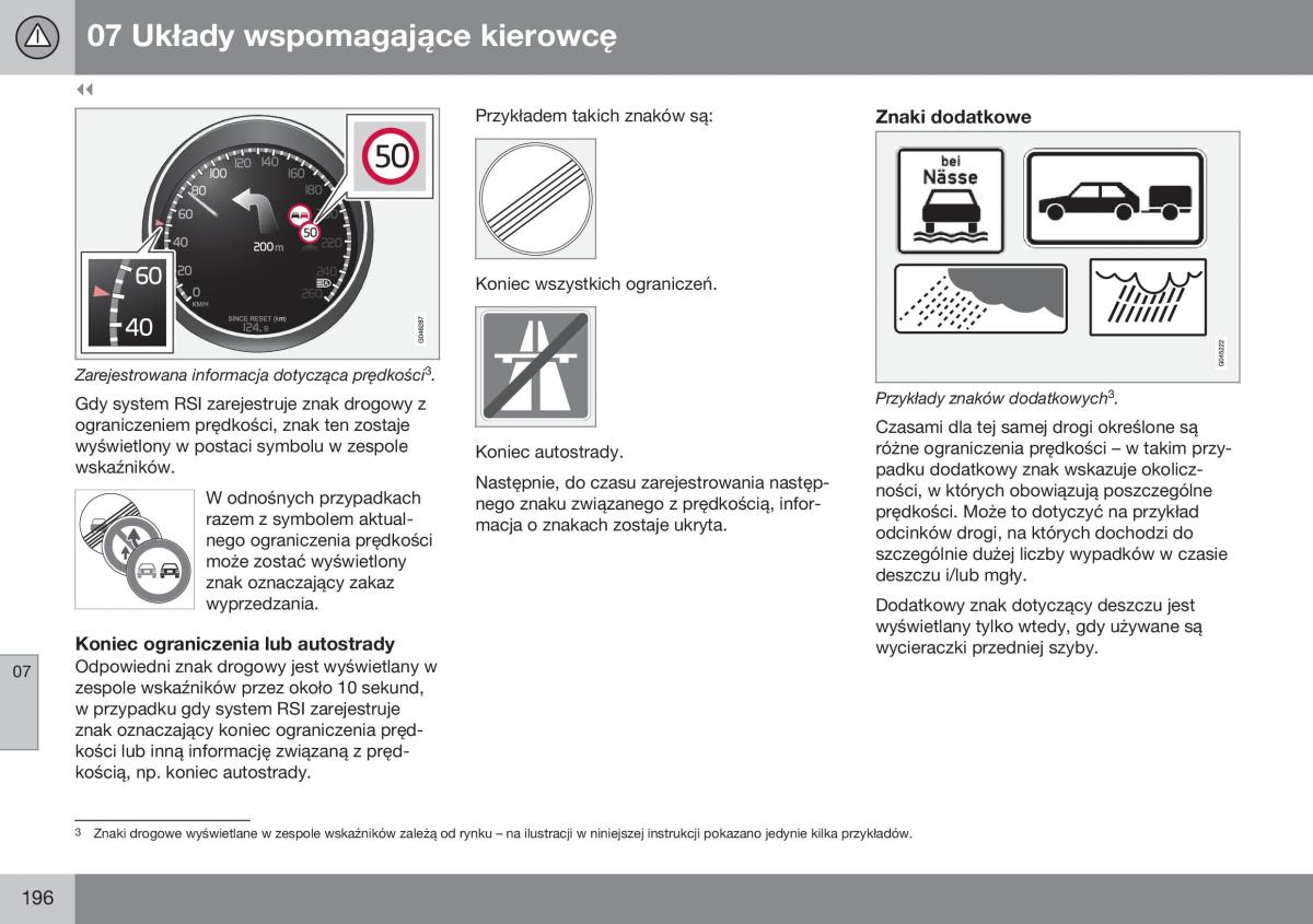 Volvo XC60 I 1 FL instrukcja obslugi / page 198