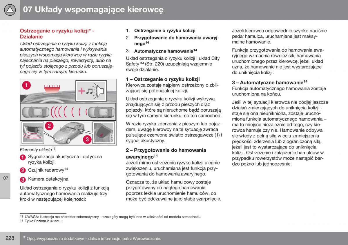 Volvo XC60 I 1 FL instrukcja obslugi / page 230