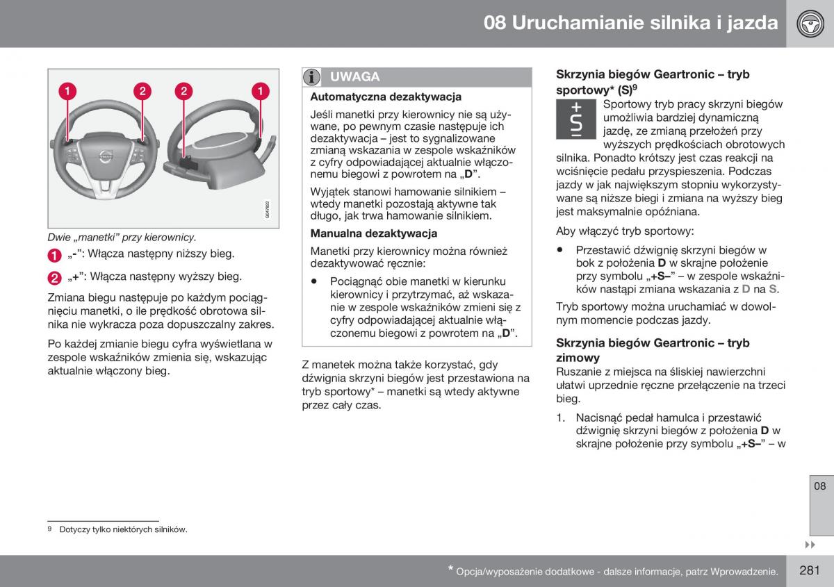 Volvo XC60 I 1 FL instrukcja obslugi / page 283