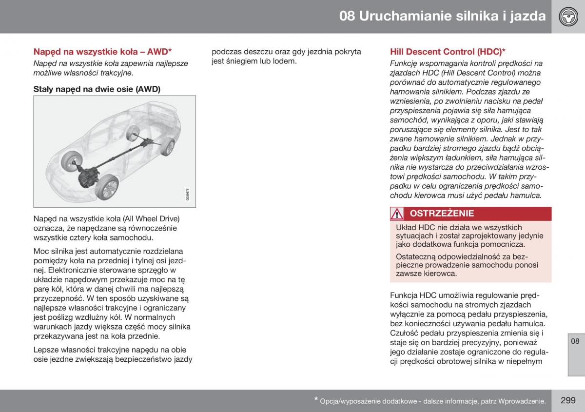 Volvo XC60 I 1 FL instrukcja obslugi / page 301