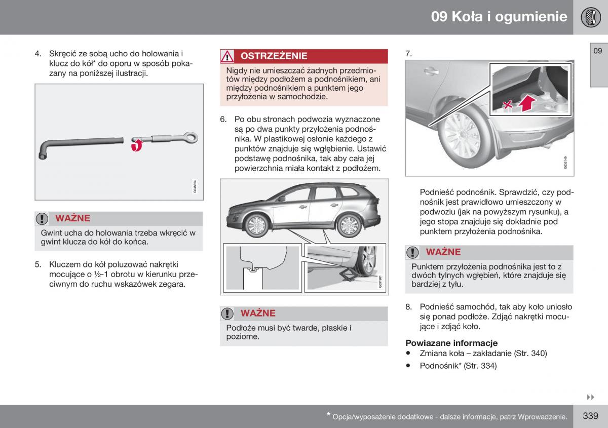 Volvo XC60 I 1 FL instrukcja obslugi / page 341