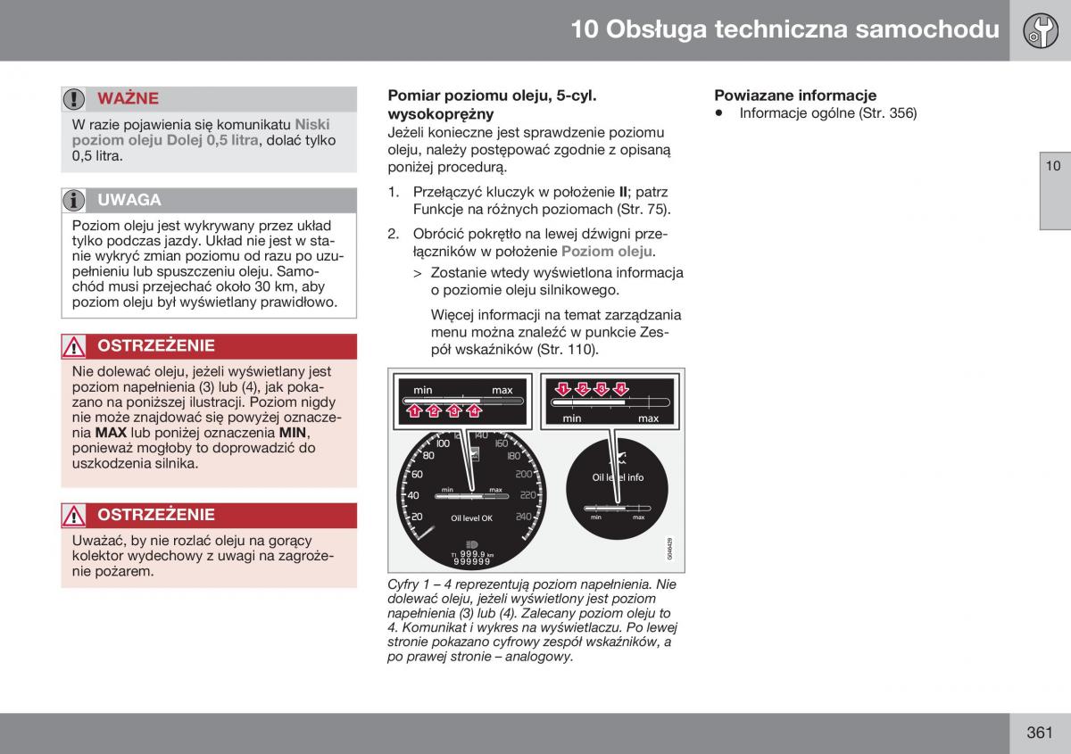 Volvo XC60 I 1 FL instrukcja obslugi / page 363