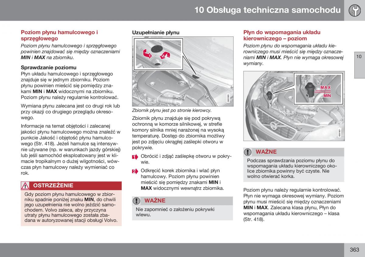 Volvo XC60 I 1 FL instrukcja obslugi / page 365