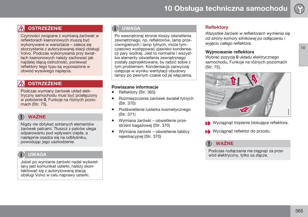 Volvo XC60 I 1 FL instrukcja obslugi / page 367