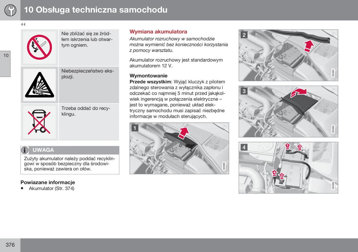 Volvo XC60 I 1 FL instrukcja obslugi / page 378