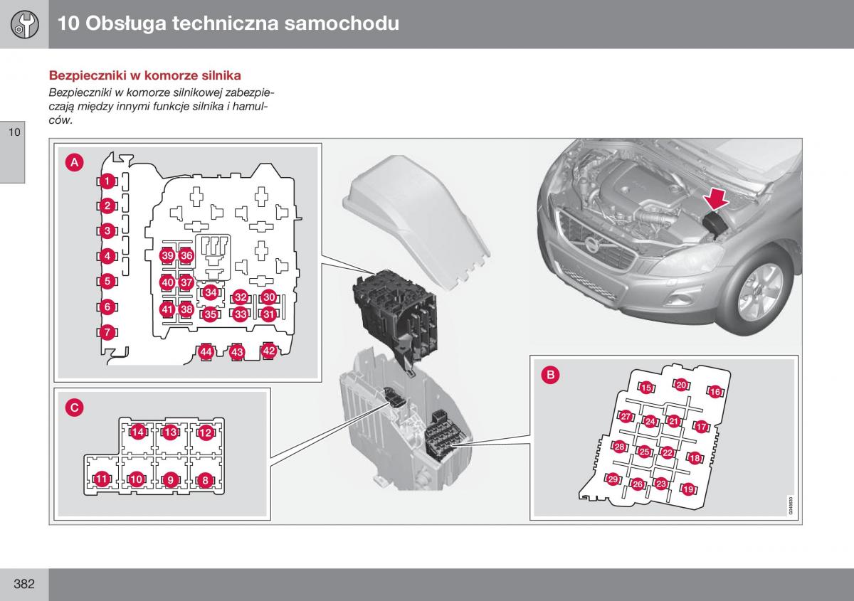 Volvo XC60 I 1 FL instrukcja obslugi / page 384