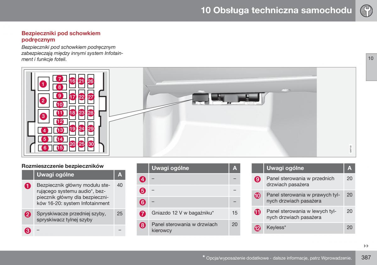 Volvo XC60 I 1 FL instrukcja obslugi / page 389