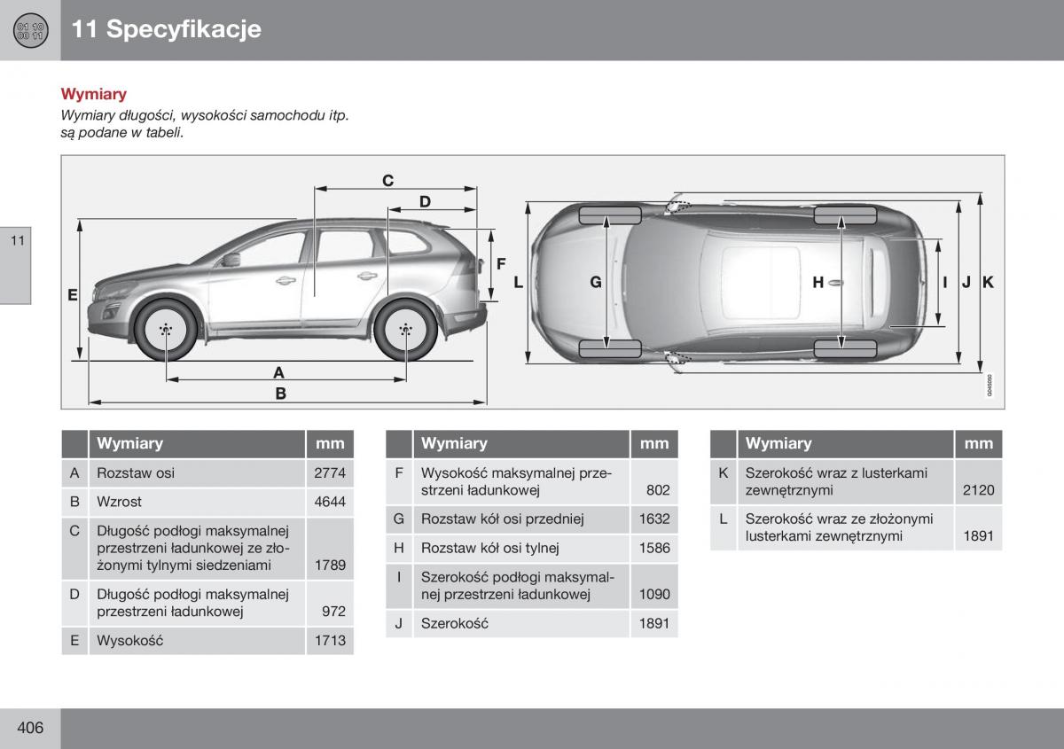 Volvo XC60 I 1 FL instrukcja obslugi / page 408