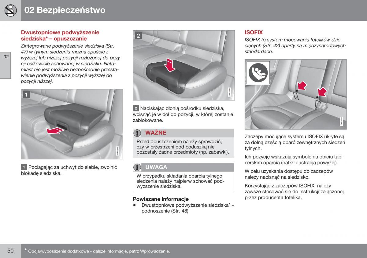 Volvo XC60 I 1 FL instrukcja obslugi / page 52