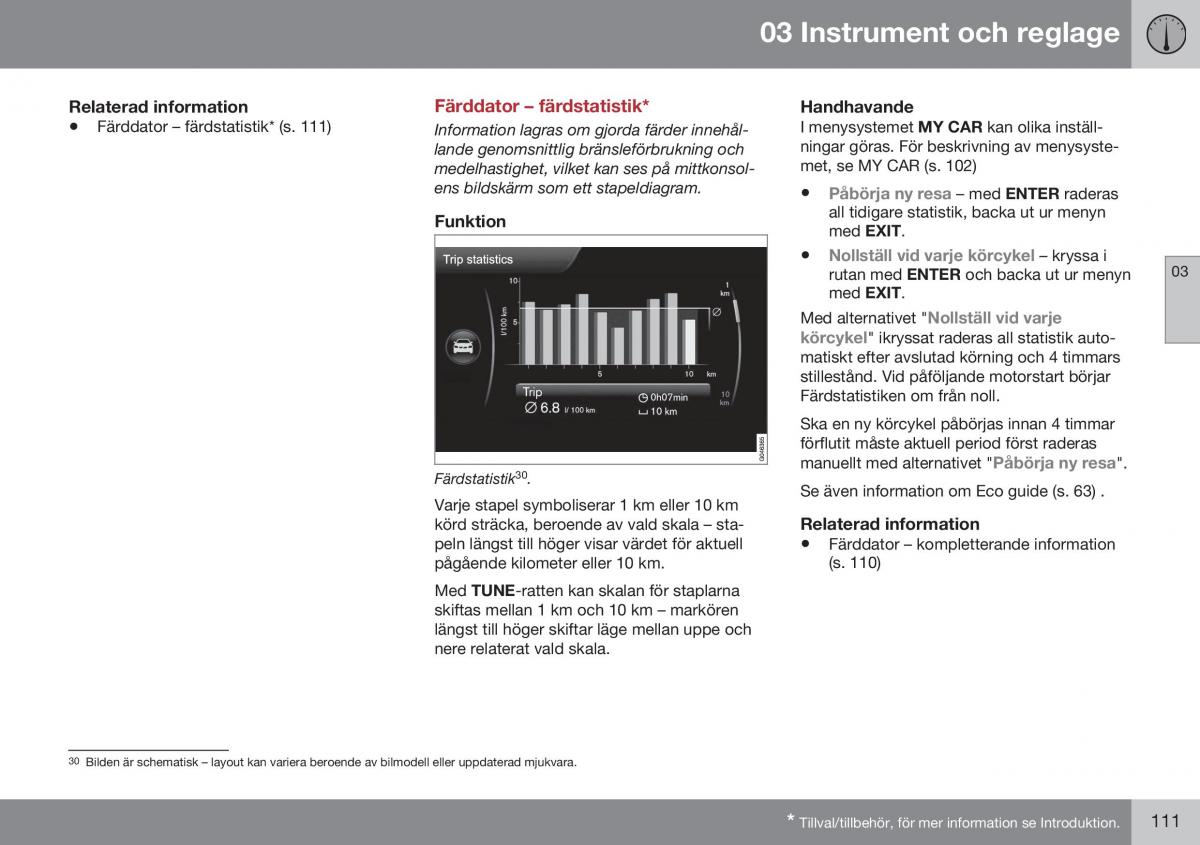 Volvo XC60 I 1 FL instruktionsbok / page 113