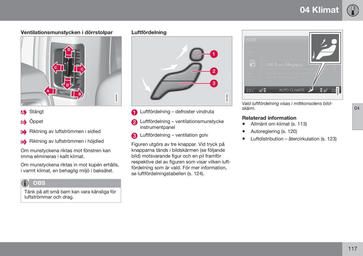 Volvo XC60 I 1 FL instruktionsbok / page 119