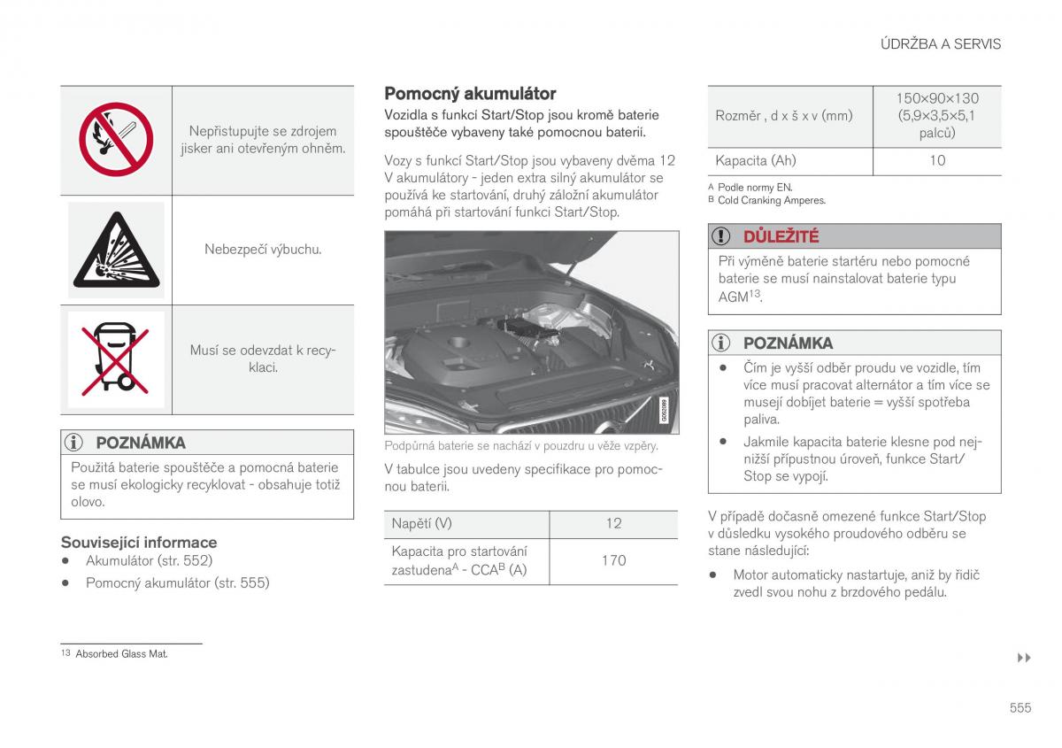 Volvo XC60 II 2 navod k obsludze / page 557