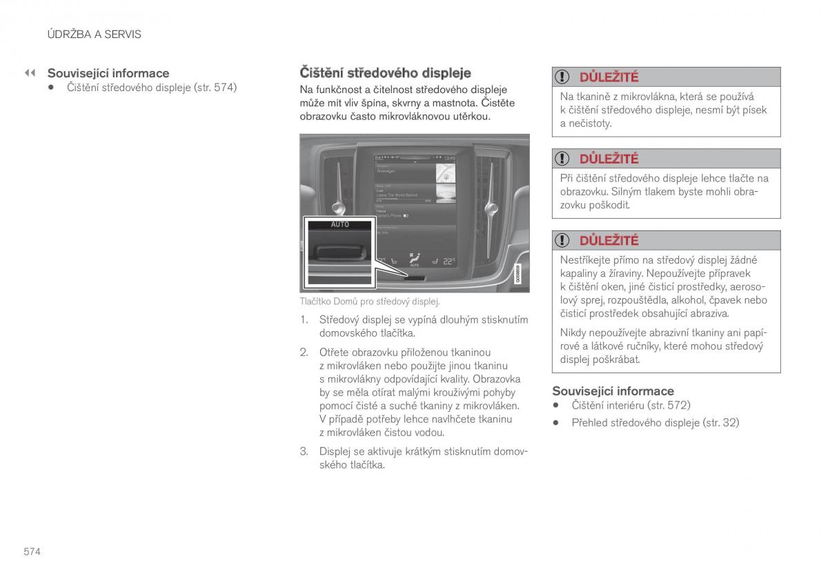 Volvo XC60 II 2 navod k obsludze / page 576