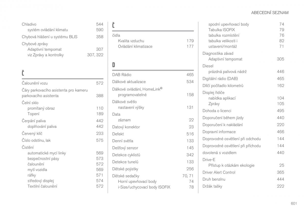 Volvo XC60 II 2 navod k obsludze / page 603