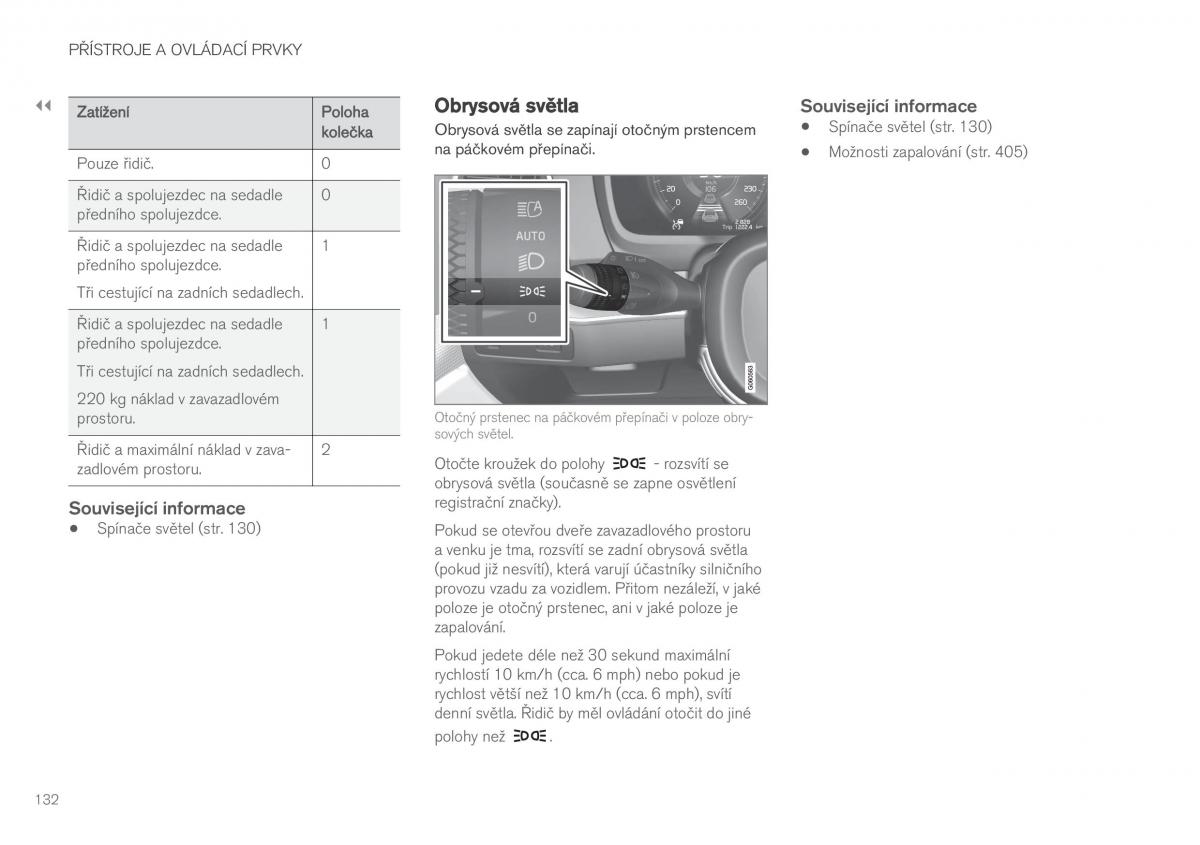 Volvo XC60 II 2 navod k obsludze / page 134