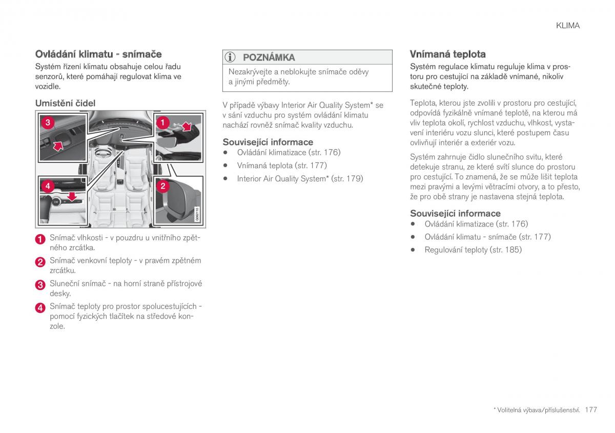 Volvo XC60 II 2 navod k obsludze / page 179