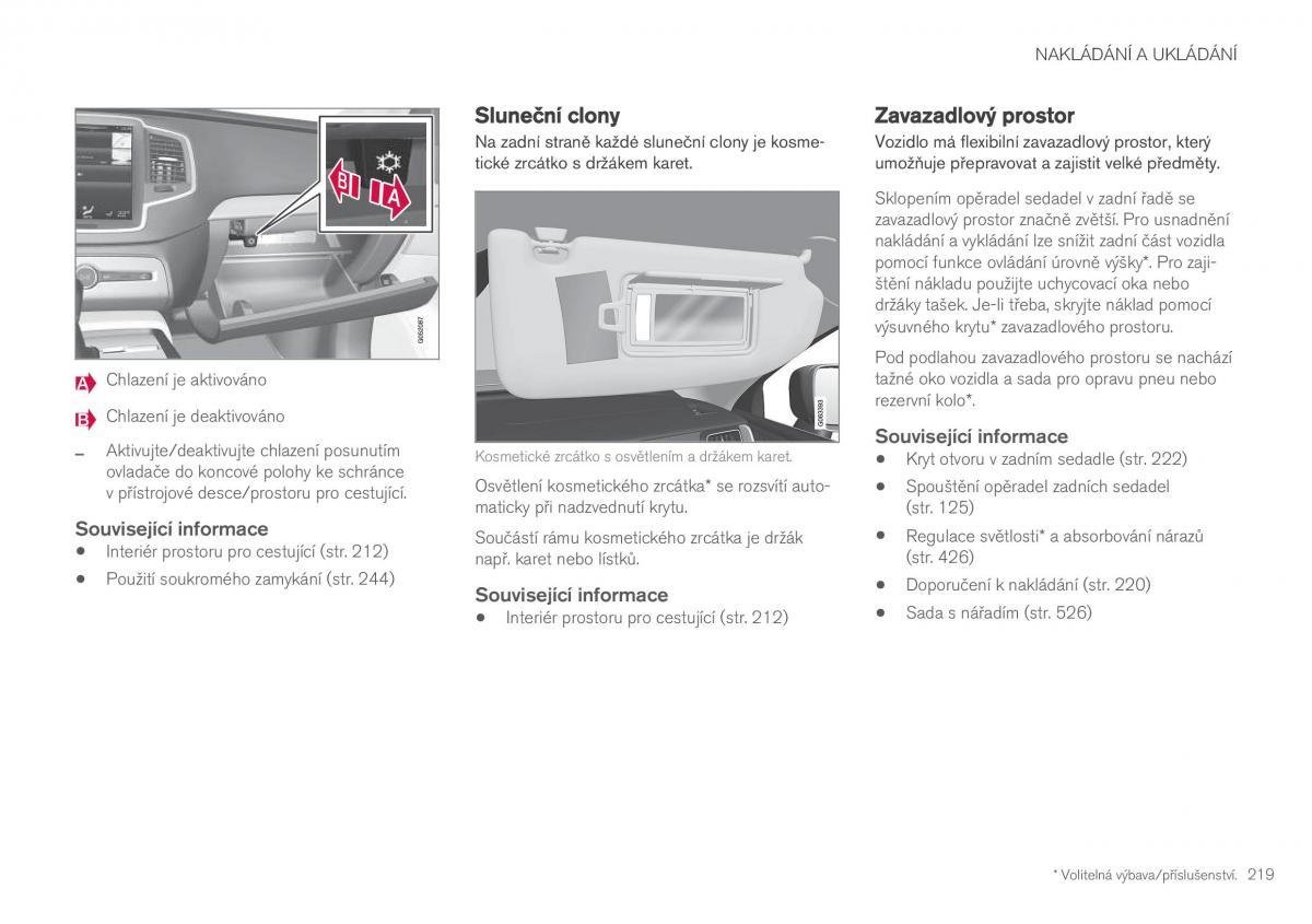 Volvo XC60 II 2 navod k obsludze / page 221