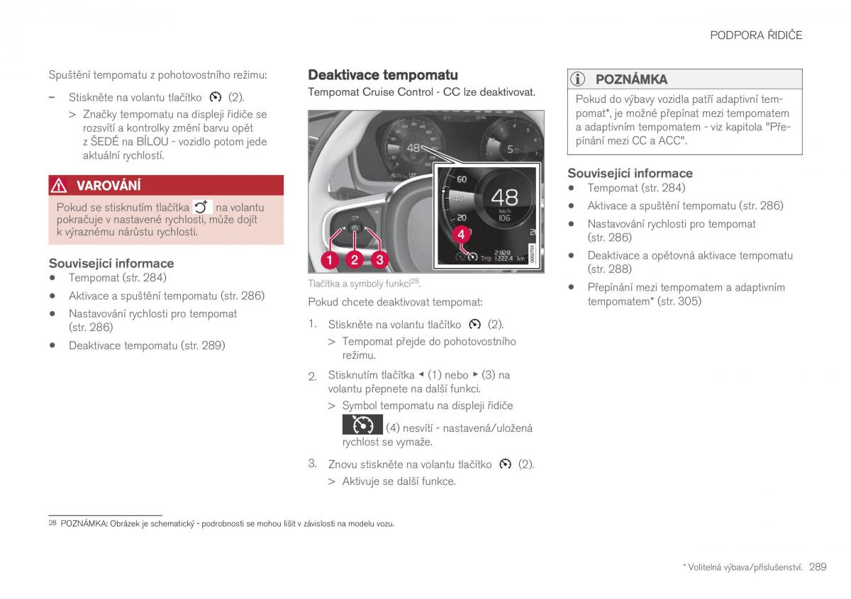 Volvo XC60 II 2 navod k obsludze / page 291