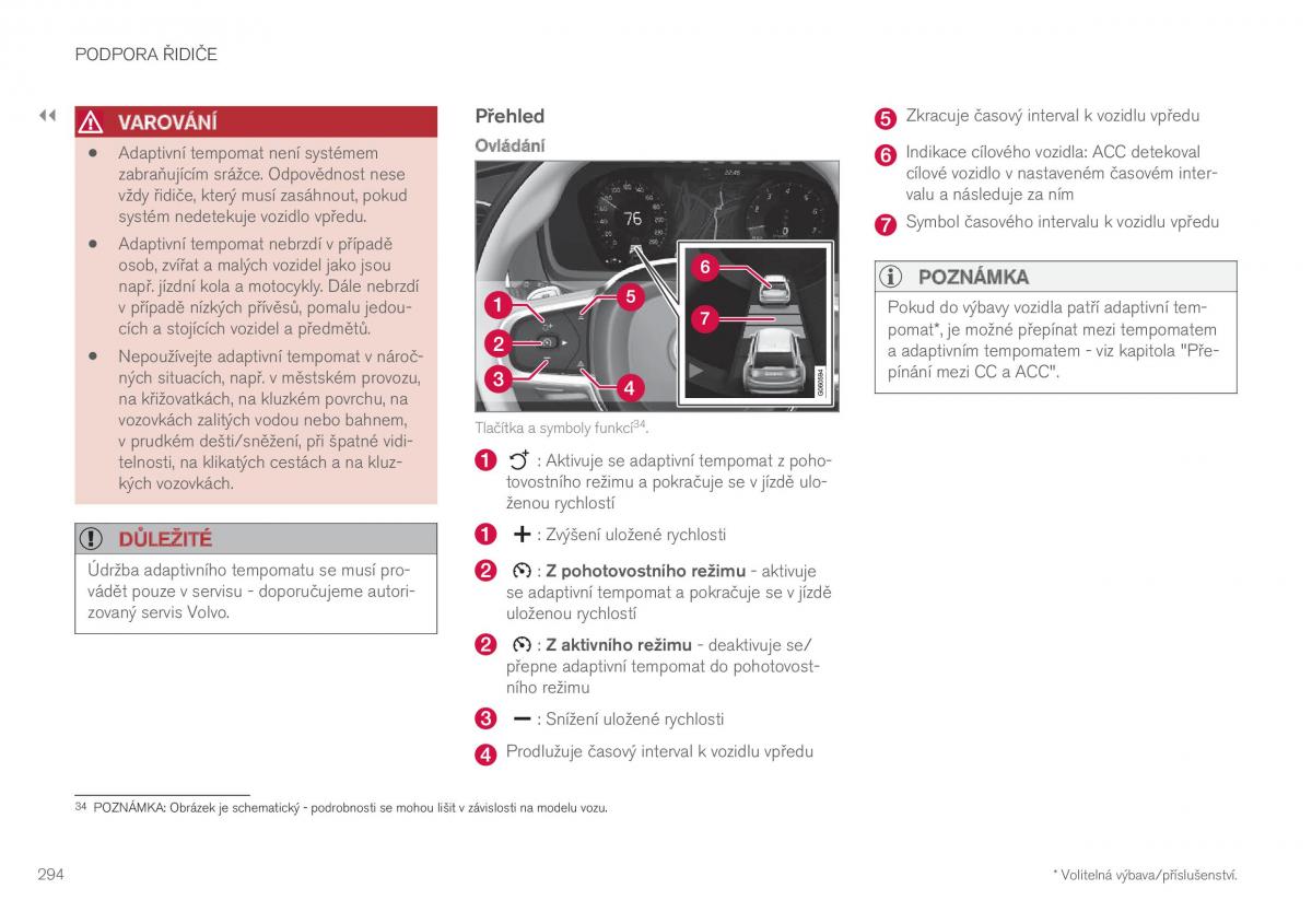 Volvo XC60 II 2 navod k obsludze / page 296