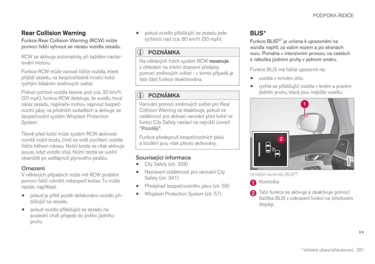 Volvo XC60 II 2 navod k obsludze / page 353