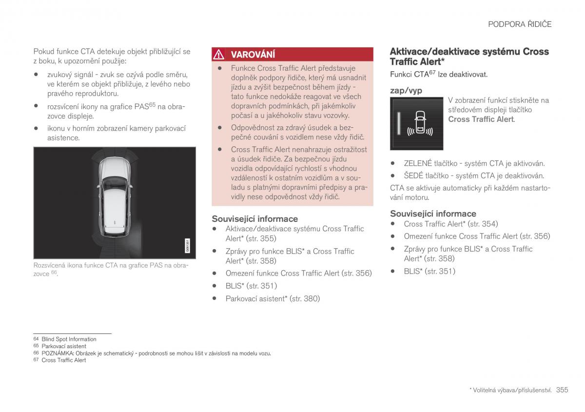 Volvo XC60 II 2 navod k obsludze / page 357