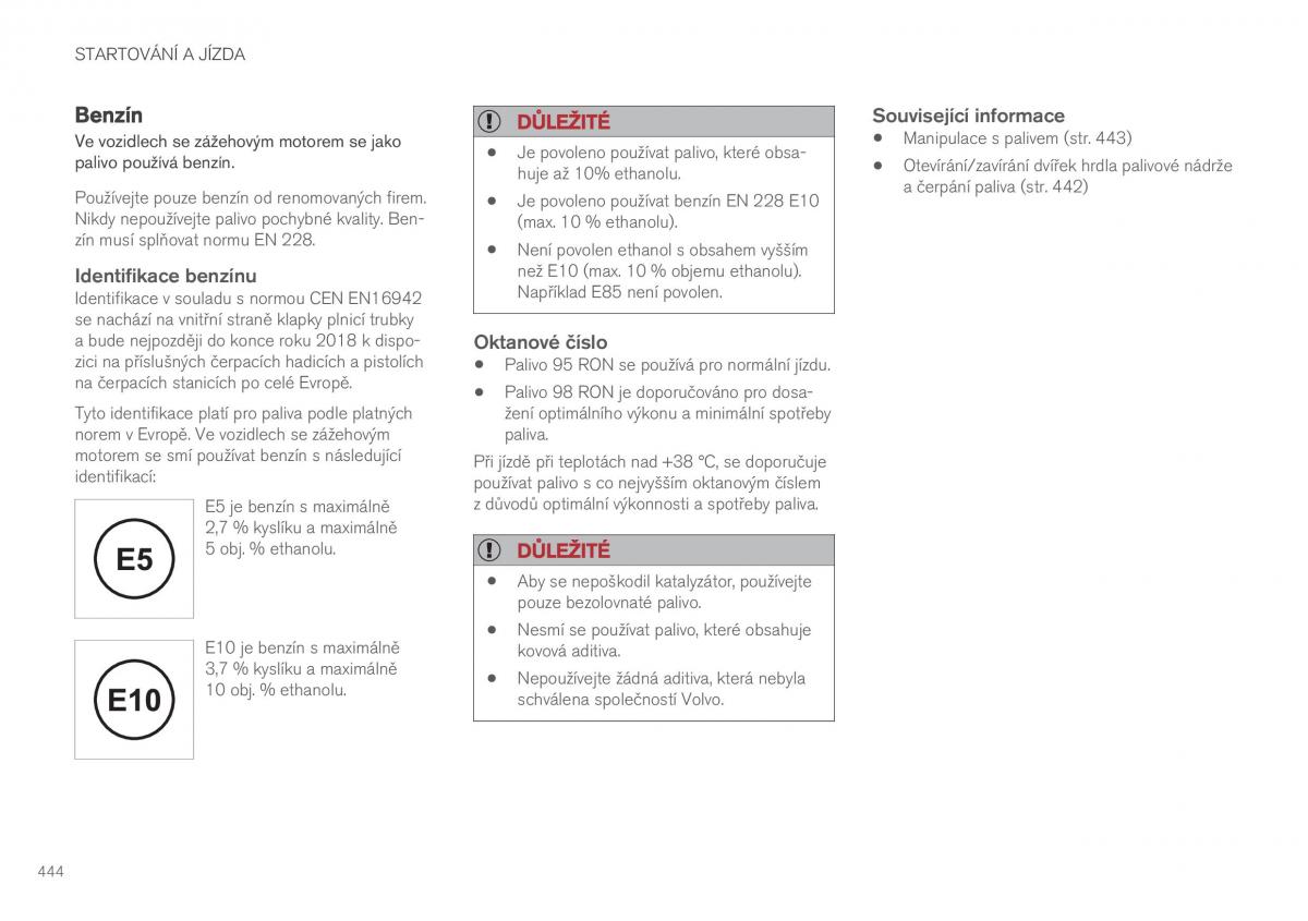 Volvo XC60 II 2 navod k obsludze / page 446