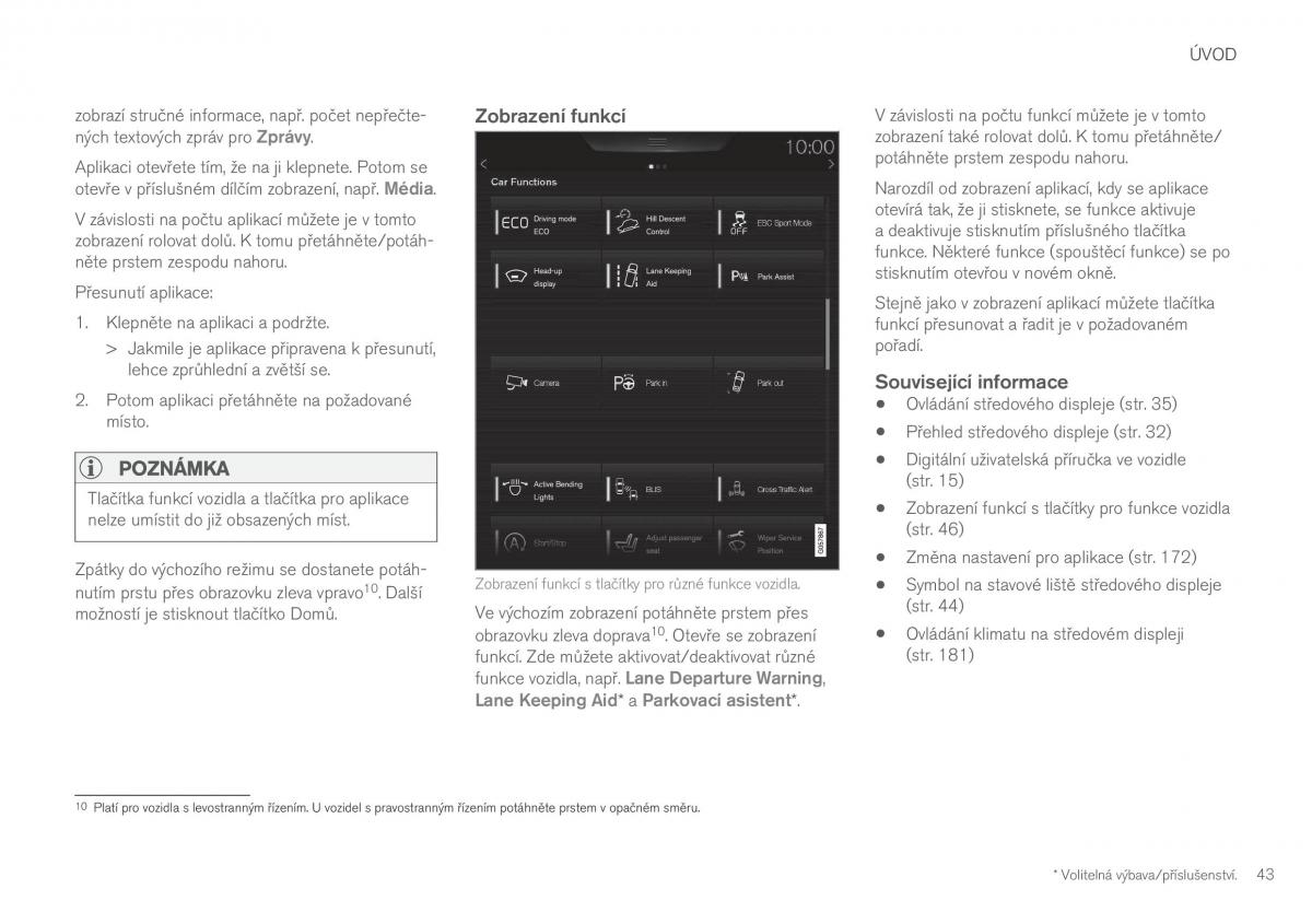 Volvo XC60 II 2 navod k obsludze / page 45