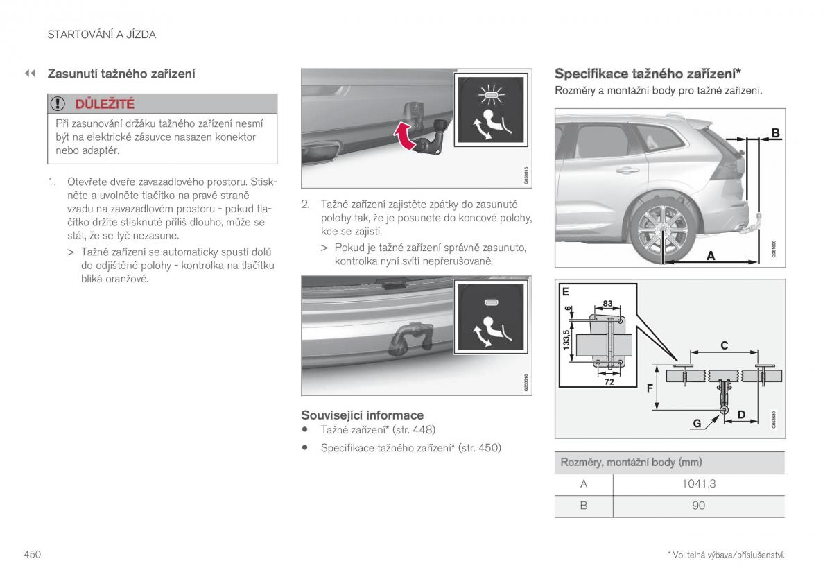 Volvo XC60 II 2 navod k obsludze / page 452