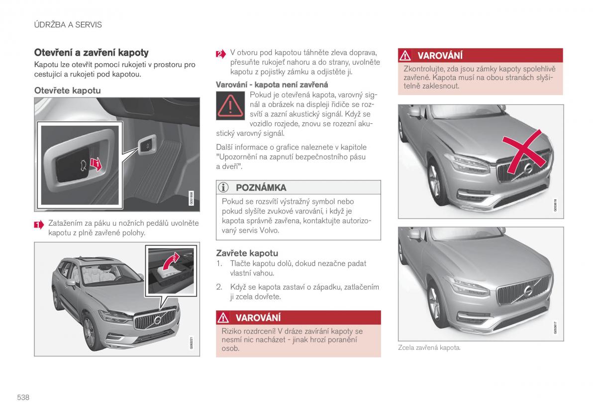 Volvo XC60 II 2 navod k obsludze / page 540