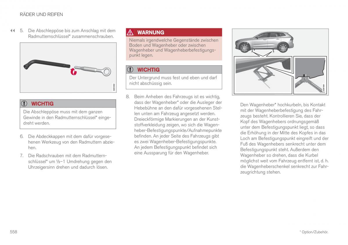 Volvo XC60 II 2 Handbuch / page 560