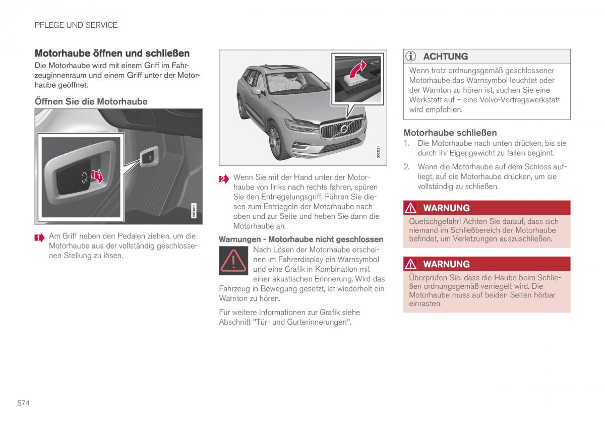 Volvo XC60 II 2 Handbuch / page 576