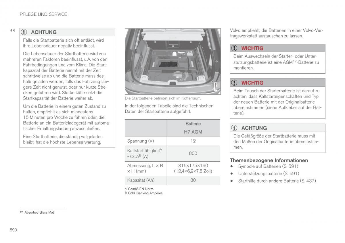 Volvo XC60 II 2 Handbuch / page 592