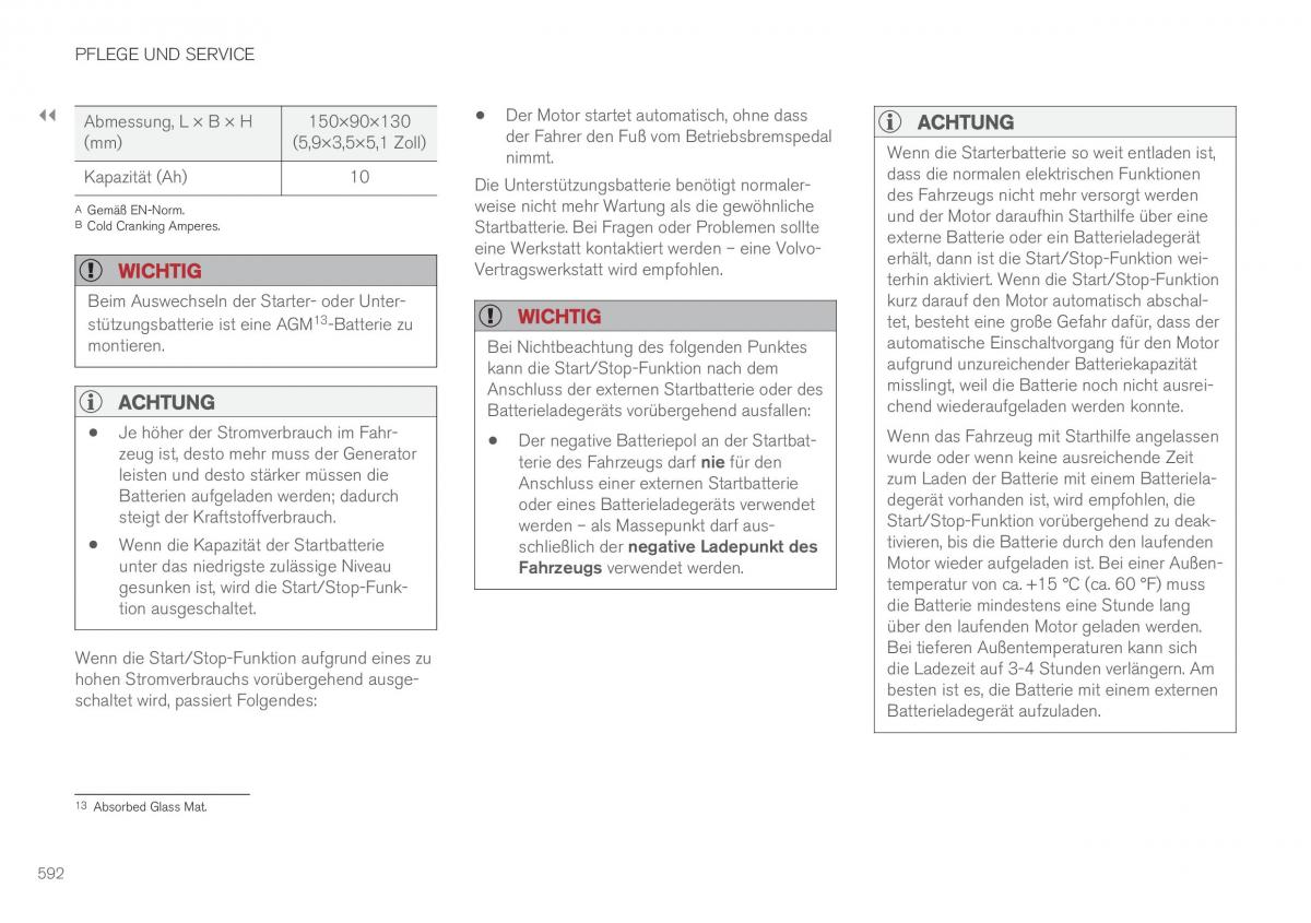 Volvo XC60 II 2 Handbuch / page 594