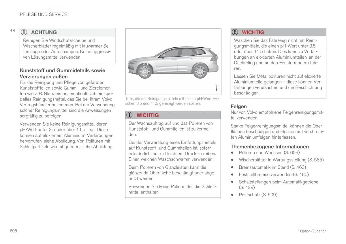 Volvo XC60 II 2 Handbuch / page 610