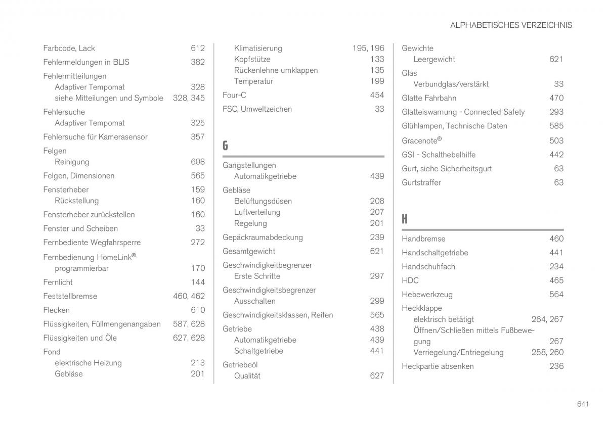 Volvo XC60 II 2 Handbuch / page 643