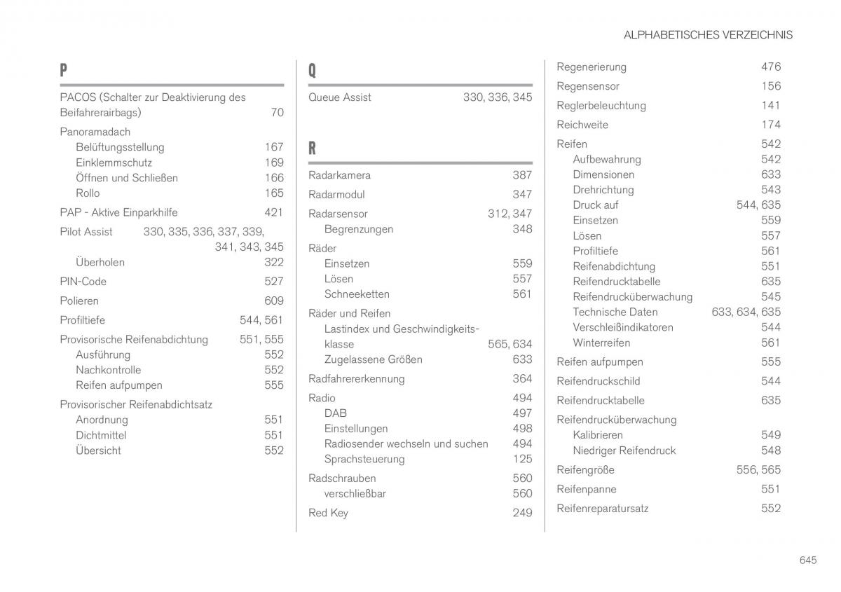 Volvo XC60 II 2 Handbuch / page 647