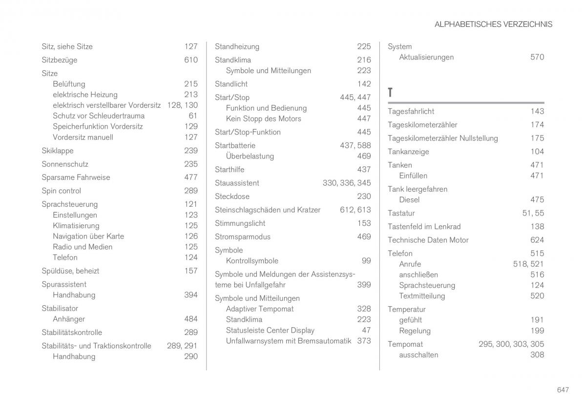 Volvo XC60 II 2 Handbuch / page 649