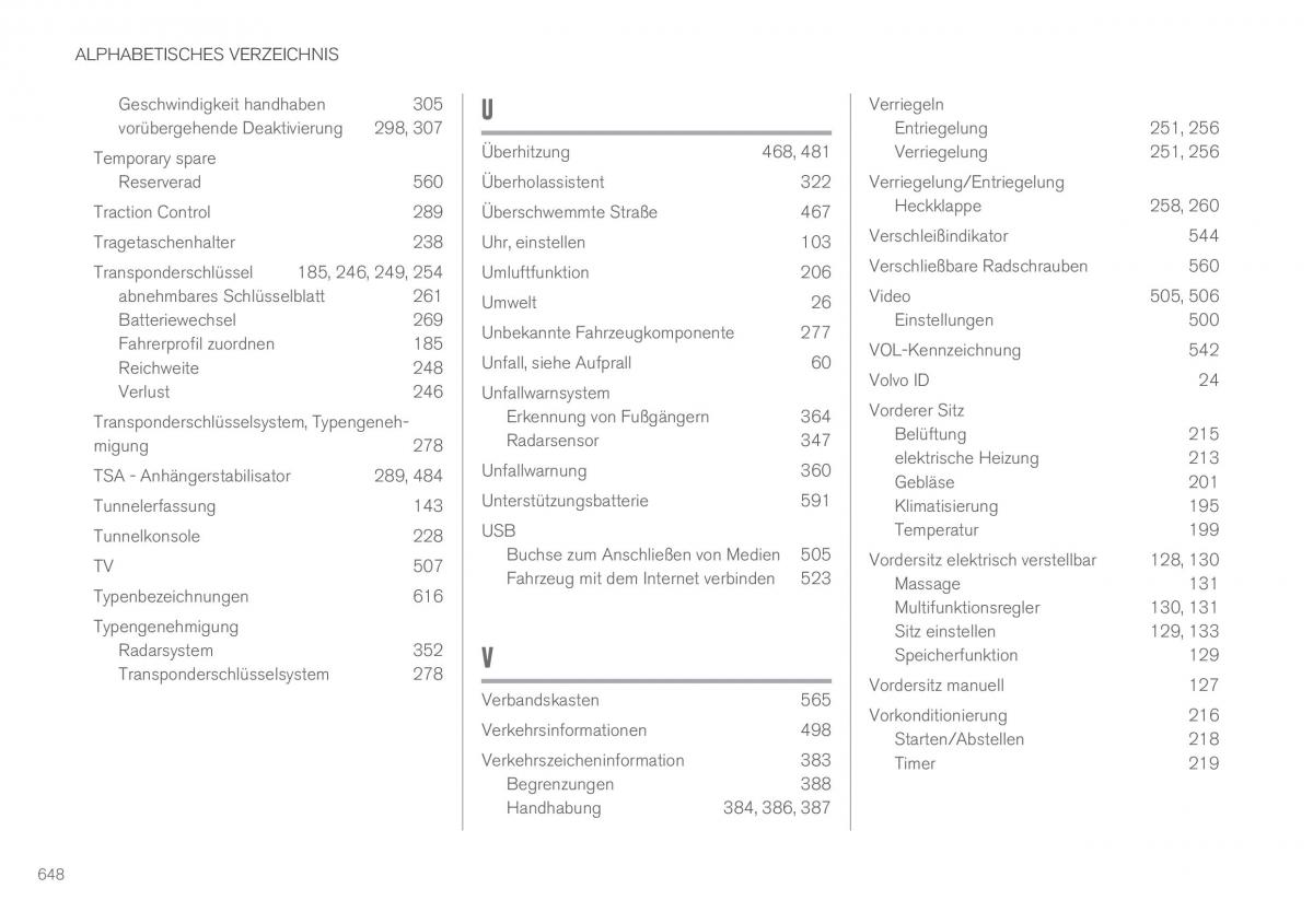 Volvo XC60 II 2 Handbuch / page 650