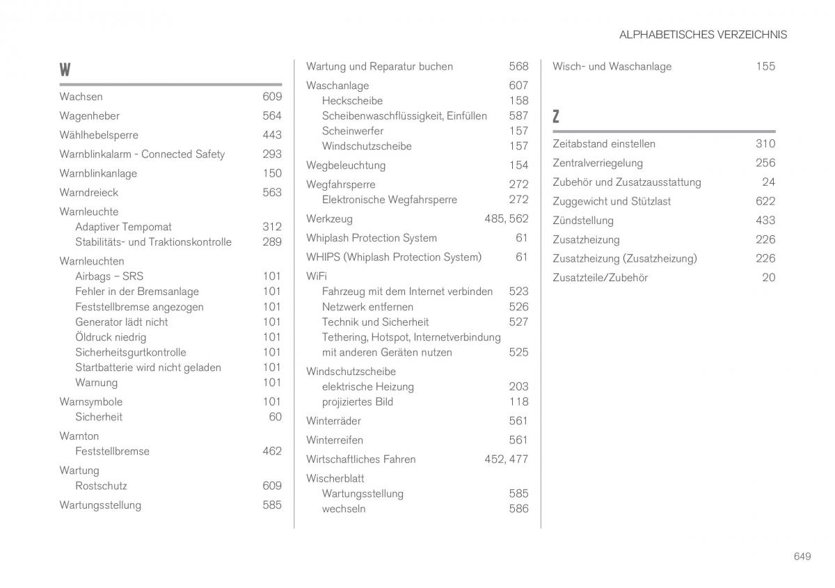 Volvo XC60 II 2 Handbuch / page 651