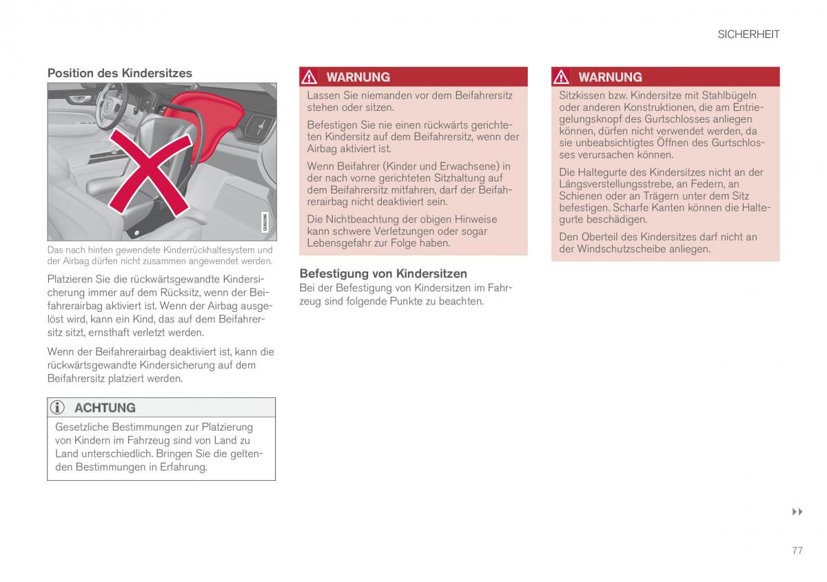 Volvo XC60 II 2 Handbuch / page 79