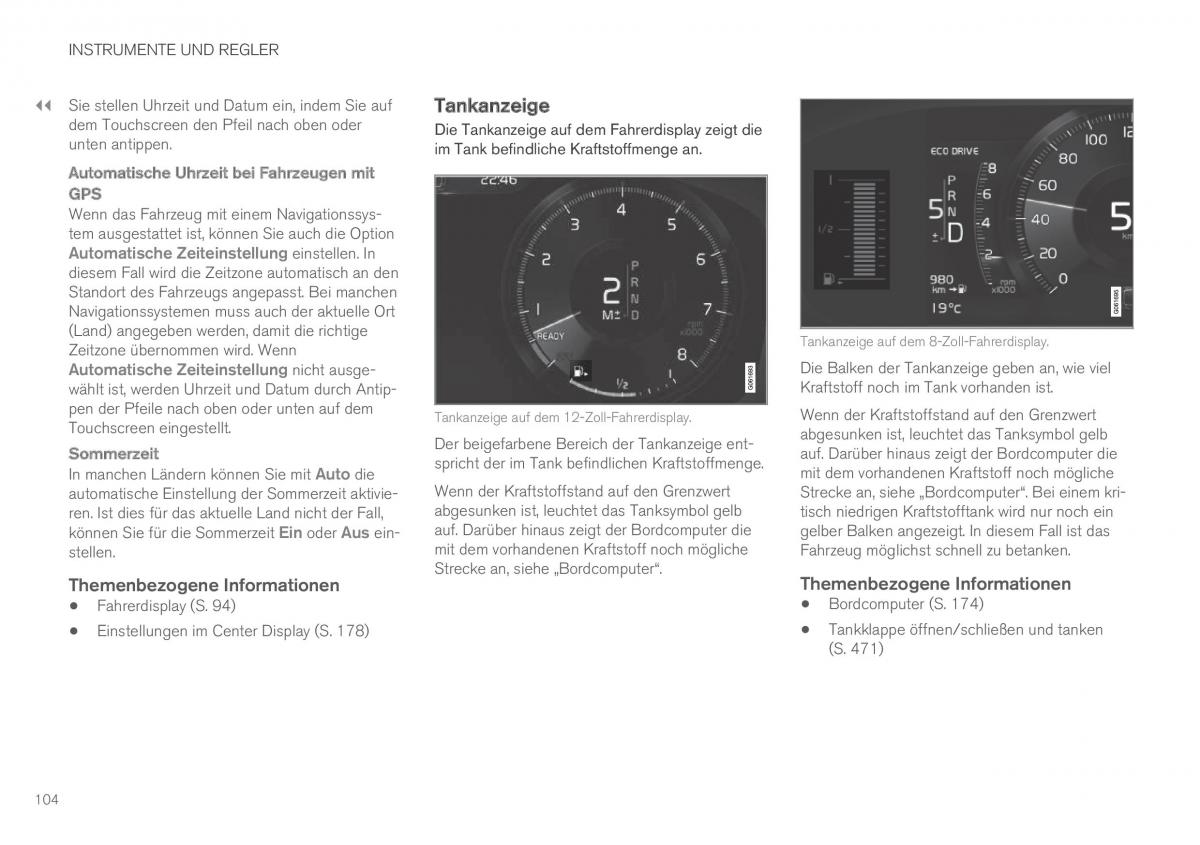 Volvo XC60 II 2 Handbuch / page 106