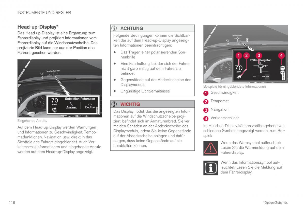 Volvo XC60 II 2 Handbuch / page 120