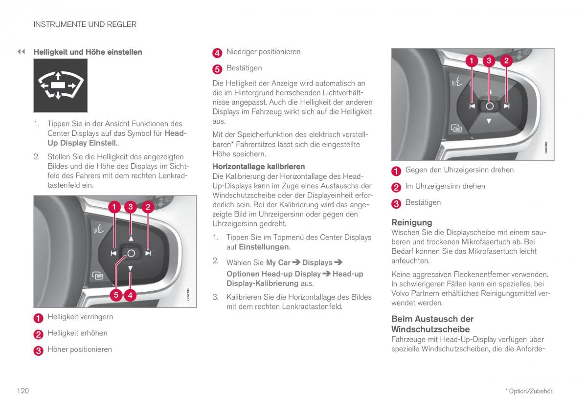 Volvo XC60 II 2 Handbuch / page 122