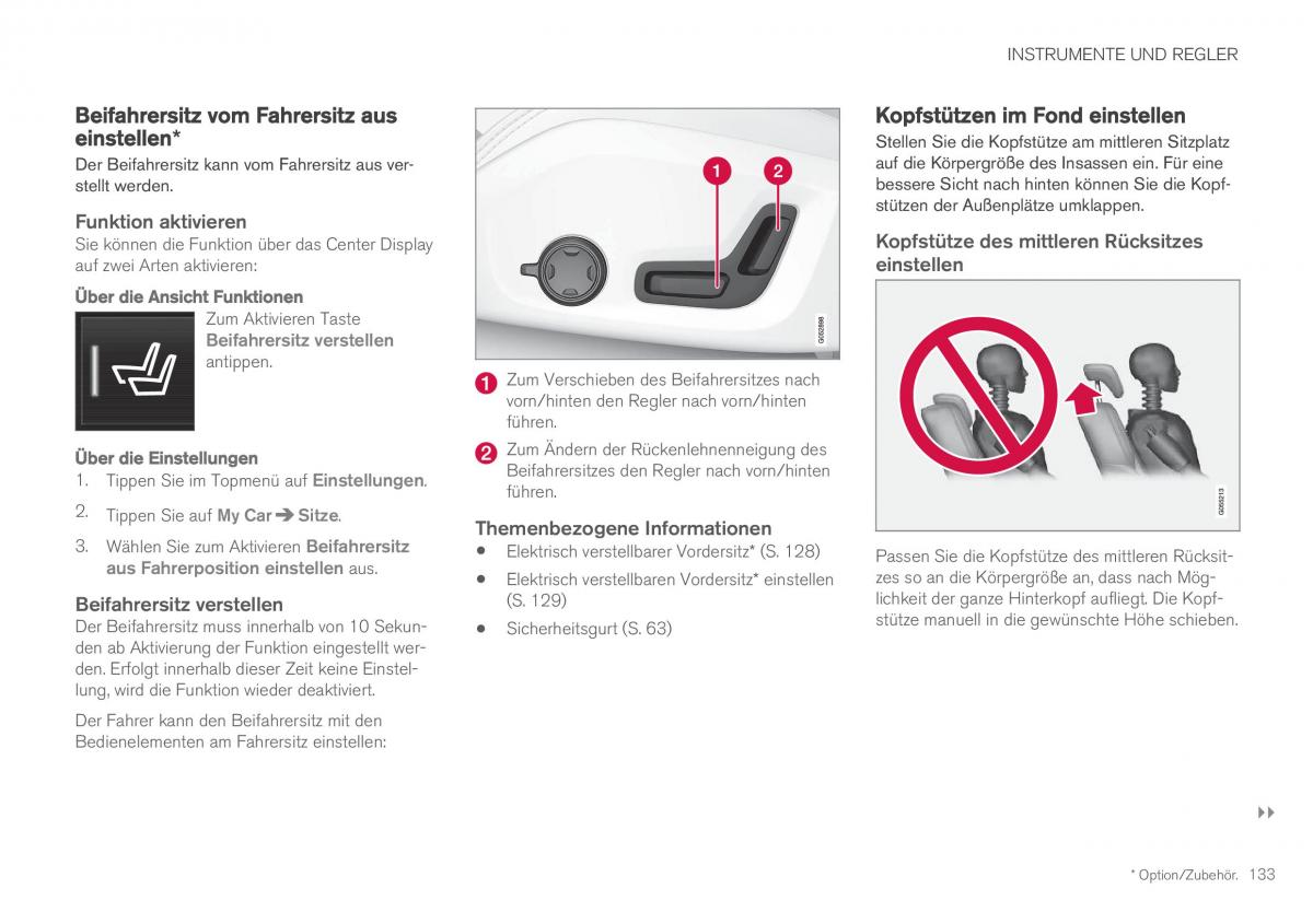 Volvo XC60 II 2 Handbuch / page 135