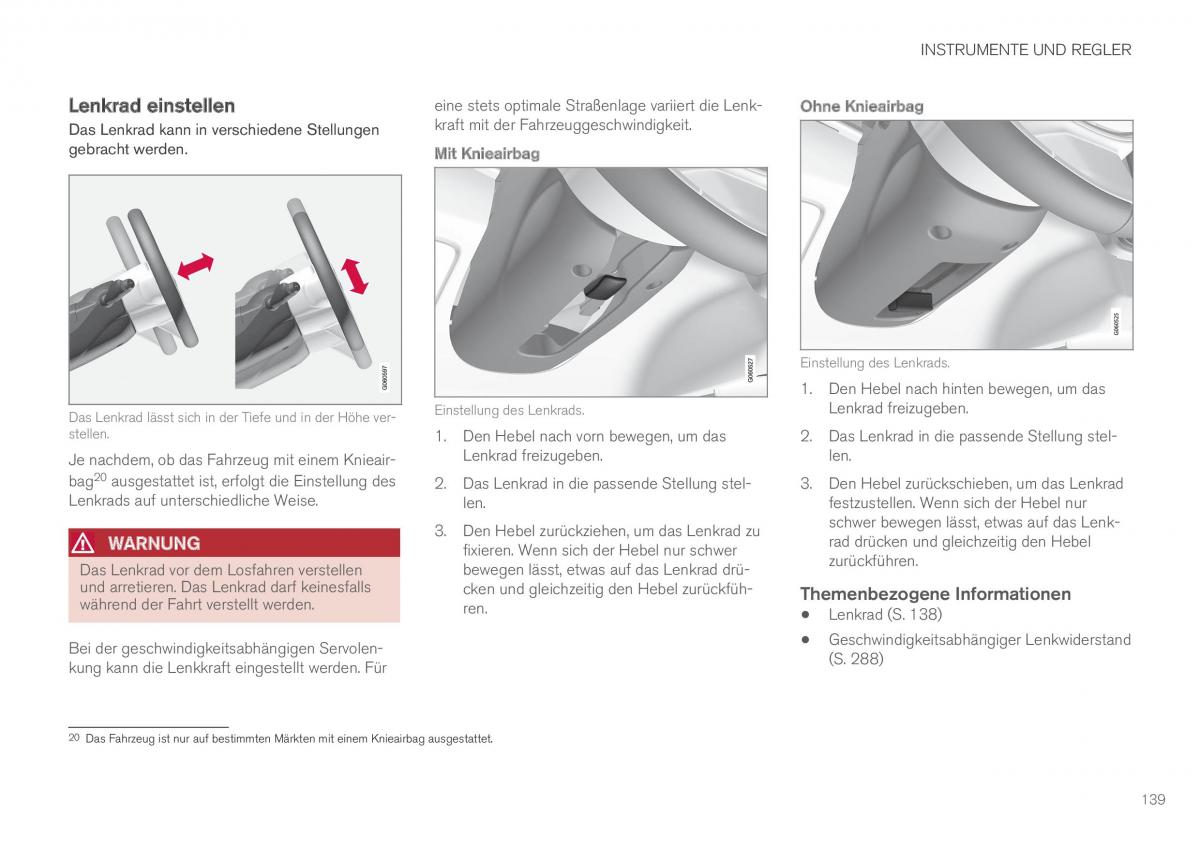 Volvo XC60 II 2 Handbuch / page 141