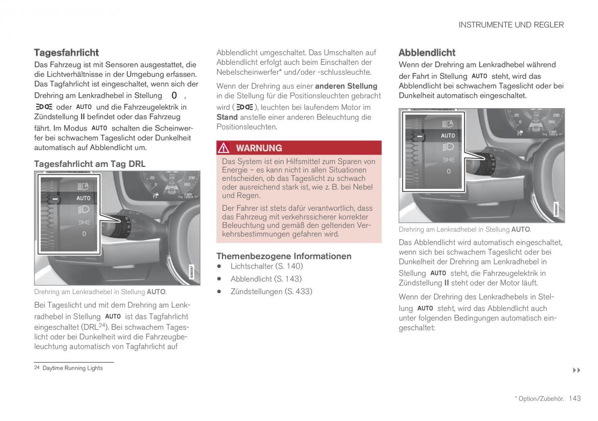 Volvo XC60 II 2 Handbuch / page 145