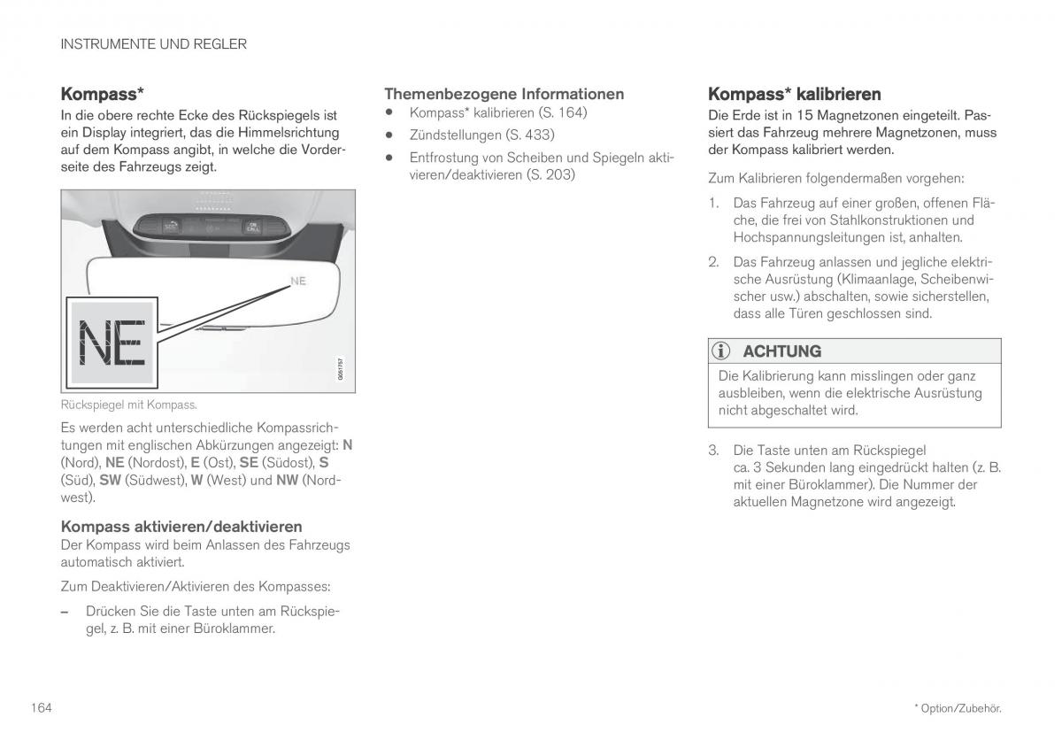 Volvo XC60 II 2 Handbuch / page 166