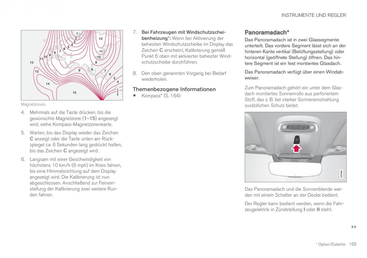 Volvo XC60 II 2 Handbuch / page 167