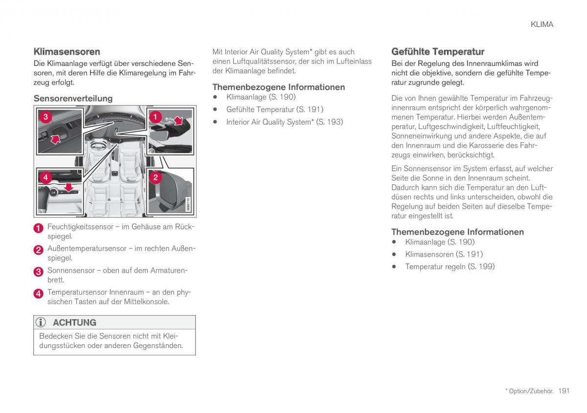 Volvo XC60 II 2 Handbuch / page 193