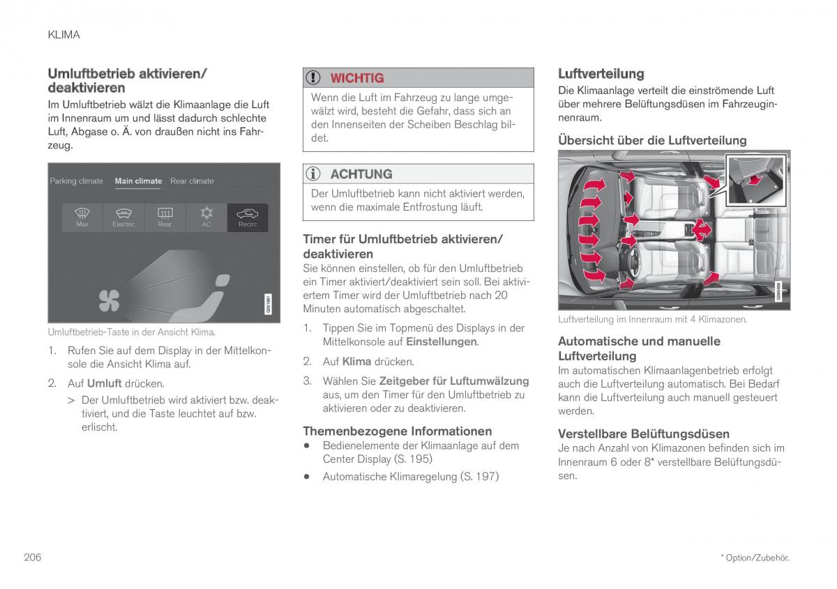 Volvo XC60 II 2 Handbuch / page 208